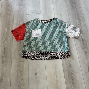 Multicolor Kids Graphic T-Shirt